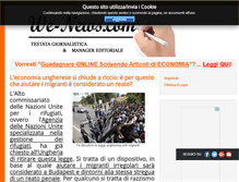 Tablet Screenshot of economia.we-news.com